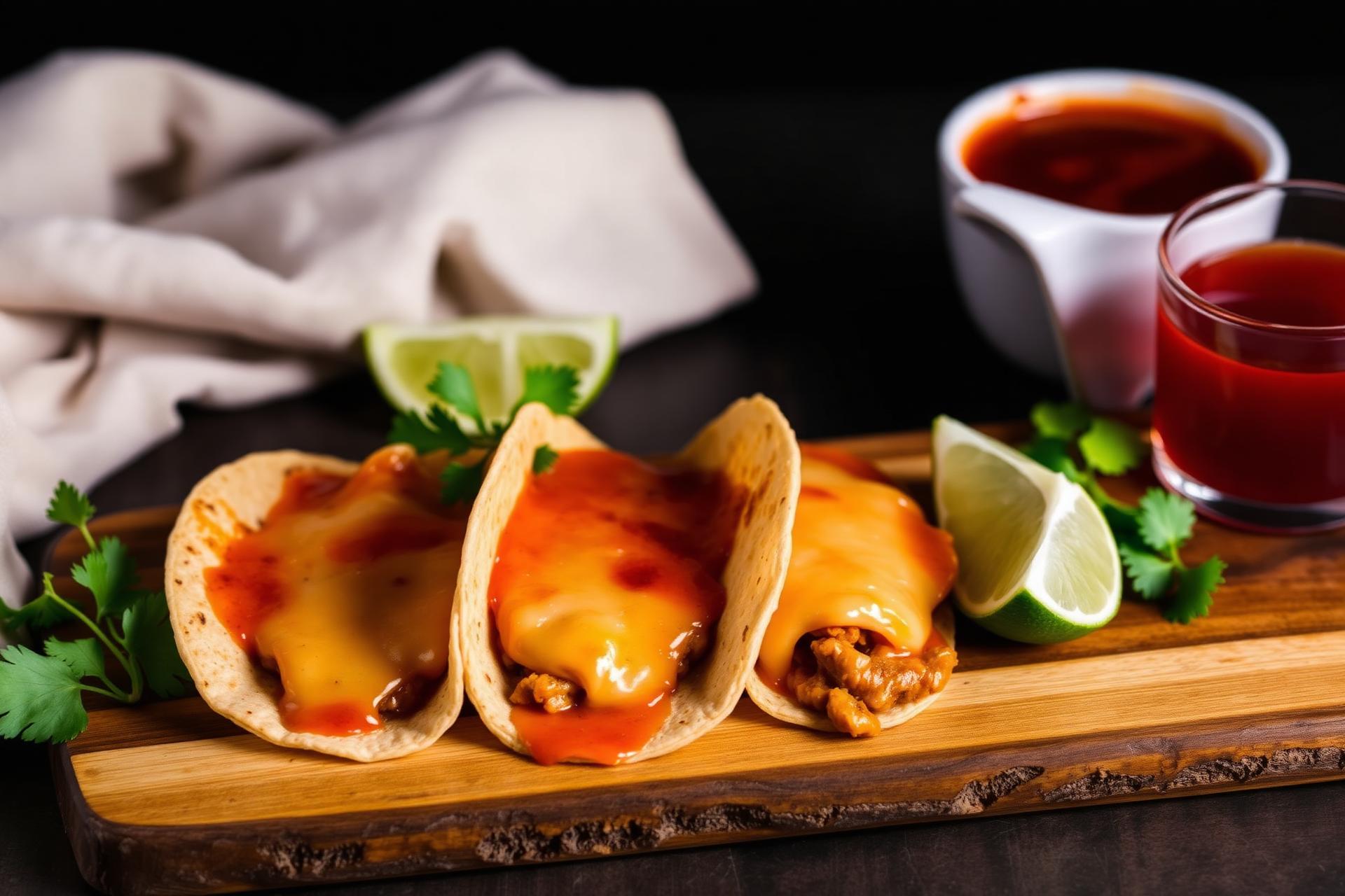 Quesabirria tacos with consommé